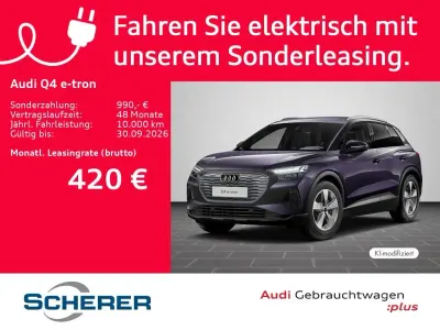 Gebraucht Audi Q4 e-tron Ambiente 210 kW (286 PS) 2025 Auroraviolett metallic (metallic) SUV