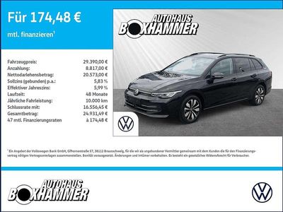 Gebraucht VW Golf VIII Goal 116 PS (85 kW) 2025 Schwarz Kombi