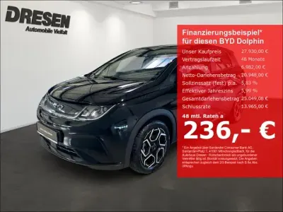 Nouvelle BYD Dolphin Comfort 150 kW (204 ch) 2026 Noir Citadine