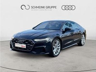 Gebraucht Audi A7 S-Line 265 PS (194 kW) 2023 Blau (firmamentblau metallic) Limousine