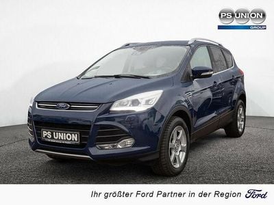Gebraucht Ford Kuga Titanium 150 PS (110 kW) 2016 Blau / blazerblau SUV