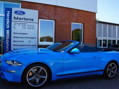 Second-hand Ford Mustang GT Convertible 450 CP (330 kW) 2024 Albastru Cabrio