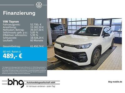 Gebraucht VW Tayron R-line 193 PS (141 kW) 2025 Weiß SUV