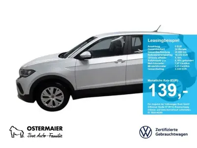 Gebraucht VW T-Cross 95 PS (69 kW) 2025 Silber SUV