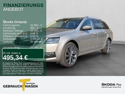 Gebraucht Skoda Octavia LAURIN & KLEMENT 190 PS (139 kW) 2019 Beige Kombi