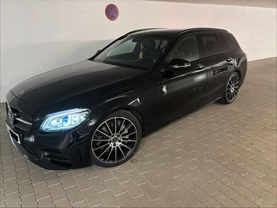 Usata Mercedes C300 AMG line 258 CV (189 kW) 2019 Nero Station wagon