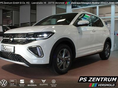 Gebraucht VW T-Cross R-line 116 PS (85 kW) 2024 Weiß (pure white) SUV