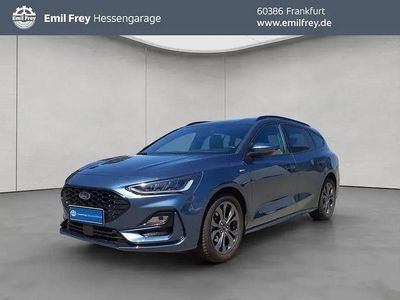 Gebraucht Ford Focus ST-Line X 125 PS (91 kW) 2023 Blau Kombi