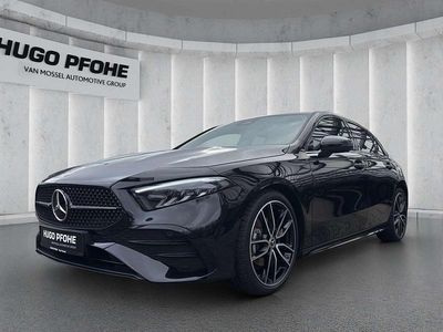 Gebraucht Mercedes A200 AMG line 163 PS (119 kW) 2025 Kosmosschwarz metalliclack Limousine