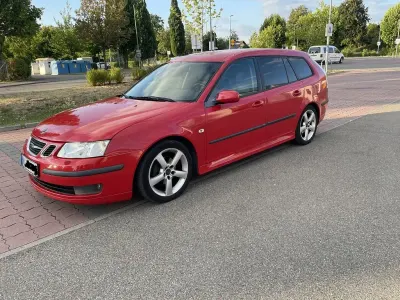 Gebraucht Saab 9-3 Vector 150 PS (110 kW) 2005 Rot Kombi