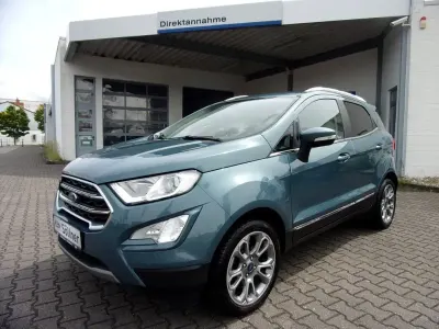 Gebraucht Ford Ecosport Titanium 125 PS (91 kW) 2020 Blau SUV