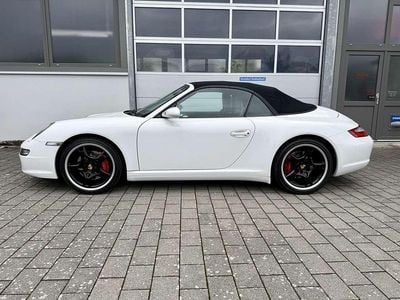 Usata Porsche 911 Carrera 4S Cabriolet 355 CV (261 kW) 2007 Bianco Cabrio