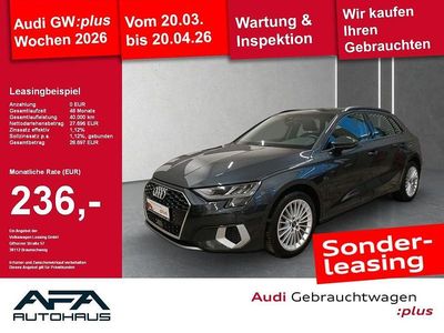 Gebraucht Audi A3 Advanced Plus 116 PS (85 kW) 2024 Grau Limousine