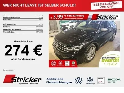 Gebraucht VW Tiguan R 320 PS (235 kW) 2023 Deep black perleffekt (metallic) SUV