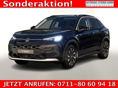 Schwarz Neu 2025 VW T-Roc Life SUV | 34.094 € (Guter Preis)