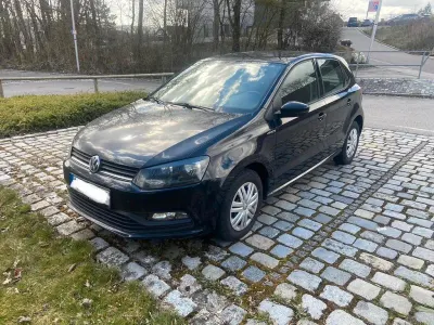 Gebraucht VW Polo Trendline 75 PS (55 kW) 2017 Schwarz Limousine