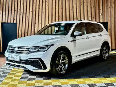 Gebraucht VW Tiguan Allspace R-line 200 PS (147 kW) 2023 Pure white SUV