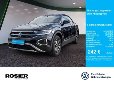 Brugt VW T-Roc Cabriolet Goal 116 HK (85 kW) 2025 Sort Cabriolet