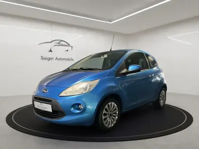 Gebraucht Ford Ka Titanium 69 PS (50 kW) 2010 Blau Kleinwagen
