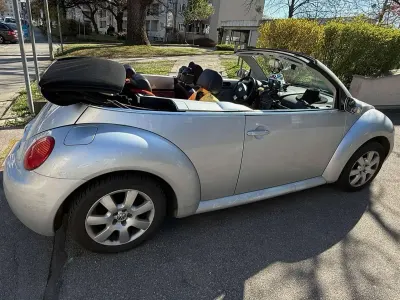 Gebraucht VW New Beetle Cabriolet 102 PS (75 kW) 2006 Silber Cabrio