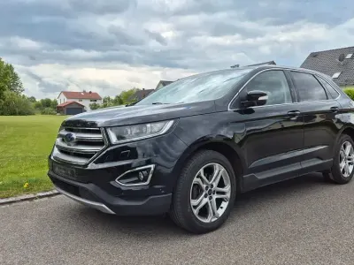 Gebraucht Ford Edge Titanium 209 PS (153 kW) 2017 Schwarz SUV