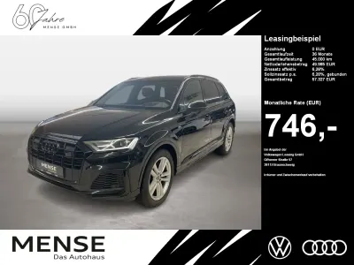 Używany Audi Q7 S-Line 340 KM (250 kW) 2022 Czarny SUV