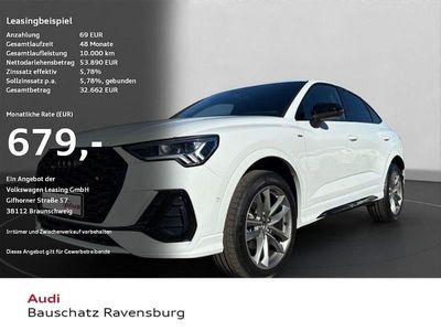 Weiss Neu 2025 Audi Q3 Sportback S-Line SUV | 53.890 € (Teuer)