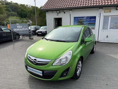 Usata Opel Corsa 87 CV (63 kW) 2012 Verde Utilitaria