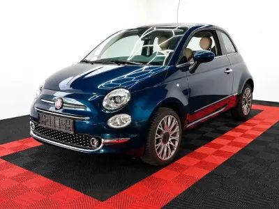 Gebraucht Fiat 500 Lounge 69 PS (50 kW) 2017 Blau Kleinwagen