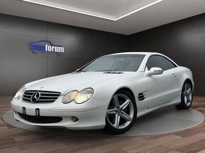 Gebraucht Mercedes SL500 306 PS (225 kW) 2002 Weiß Cabrio