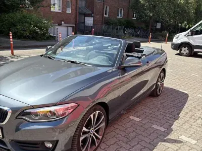 Gebraucht BMW 220 Advantage 184 PS (135 kW) 2019 Grau Cabrio