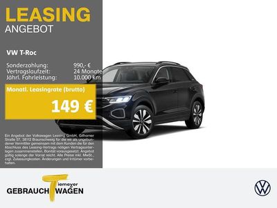 Second-hand VW T-Roc Goal 116 CP (85 kW) 2025 Negru SUV