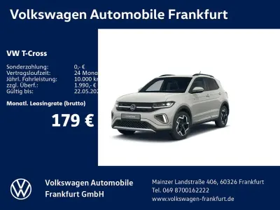Nowe VW T-Cross R-line 116 KM (85 kW) 2026 Szary SUV