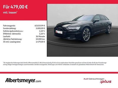 Schwarz Gebraucht 2025 Audi A6 S-Line Kombi | 65.820 € (Teuer)