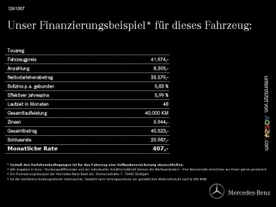 Gebraucht VW Touareg R-line 286 PS (210 kW) 2021 Schwarz SUV