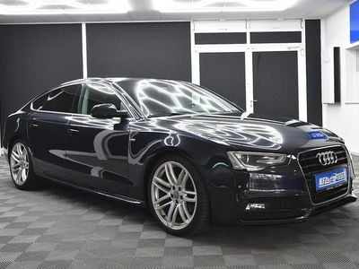 Usata Audi A5 S-Line 144 CV (105 kW) 2016 Blu Coupé