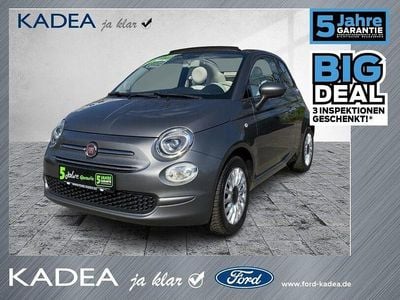 Usata Fiat 500 Lounge 69 CV (50 kW) 2019 Grigio Cabrio