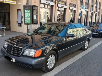 Gebraucht Mercedes 400 286 PS (210 kW) 1991 Schwarz Limousine