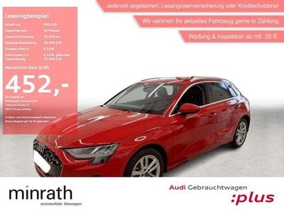 Gebraucht Audi A3 Advanced 150 PS (110 kW) 2025 Rot Limousine