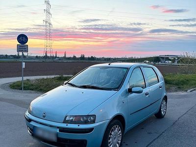 Gebraucht Fiat Punto 80 PS (58 kW) 2003 Blau Kleinwagen