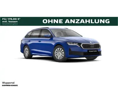 Neu Skoda Octavia Essence 116 PS (85 kW) 2026 Blau Kombi