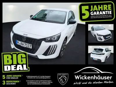 Gebraucht Peugeot 208 Style 101 PS (74 kW) 2025 Lack weiss banquise/typ aussen Kleinwagen