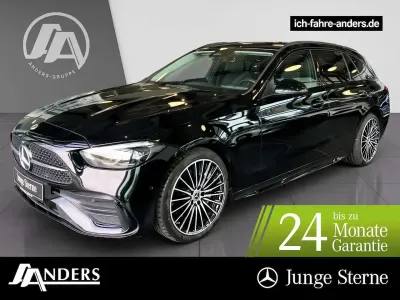 Gebraucht Mercedes C220 AMG 200 PS (147 kW) 2022 Schwarz unilack schwarz Limousine