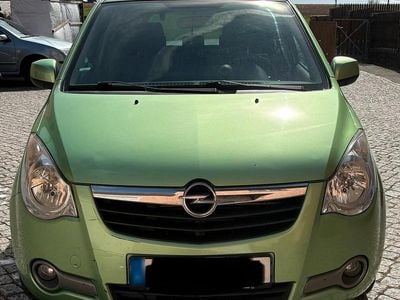 Gebraucht Opel Agila 86 PS (63 kW) 2009 Grün Kleinwagen