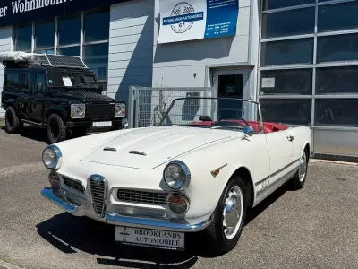Gebraucht Alfa Romeo 2000 116 PS (85 kW) 1961 Weiß Cabrio