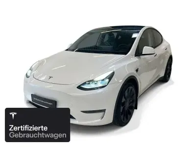 Second-hand Tesla Model Y Performance 392 kW (533 CP) 2022 Alb SUV