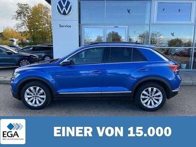 Blau metallic Gebraucht 2021 VW T-Roc Sportline SUV | 30.580 € (Fairer Preis)