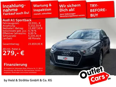 Gebraucht Audi A1 Advanced Plus 95 PS (69 kW) 2023 H1 manhattangrau metallic SUV