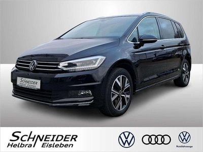 Gebraucht VW Touran Highline 150 PS (110 kW) 2024 Schwarz Van / Kleinbus