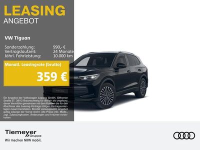 Gebraucht VW Tiguan Goal 150 PS (110 kW) 2025 Schwarz SUV